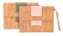 Load image into Gallery viewer, CORK CLUTCH Blush Pink