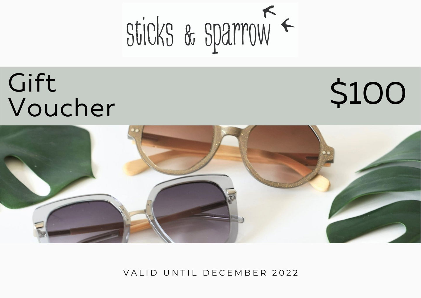 Sticks and Sparrow Gift Card $100
